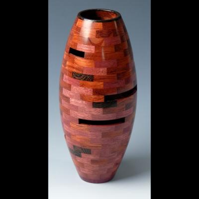 Segmented vase